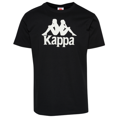 

Kappa Mens Kappa Authentic Estessi T-Shirt - Mens Black/White Size M