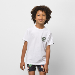 Boys' Preschool - Vans Surf Dino T-Shirt - White/White