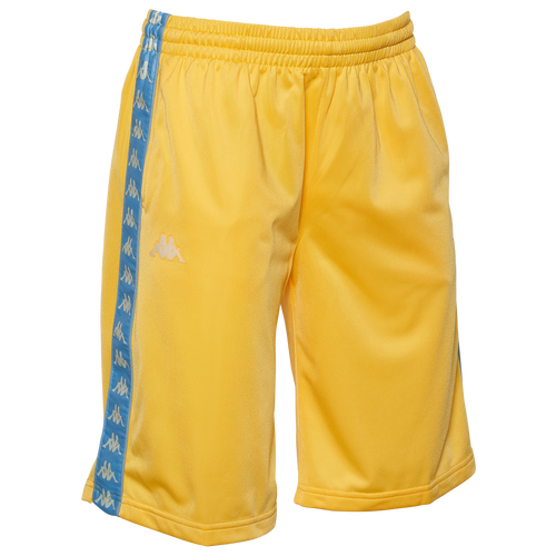 

Kappa Mens Kappa Banda Treadwellz Shorts - Mens Yellow/White Size S