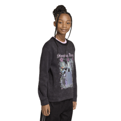 Girls' Grade School - adidas Originals x Disney Villains Washed Sweatshirt - Black