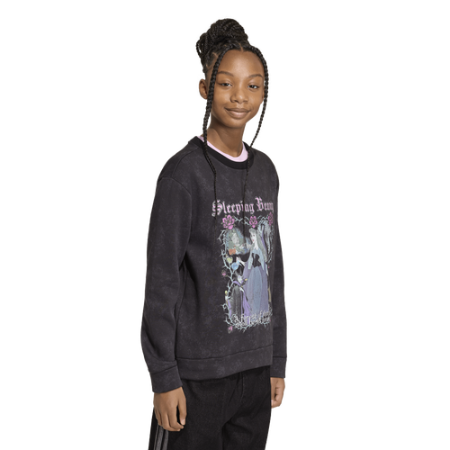 GIRLS - adidas Originals x Disney Villains Washed Sweatshirt - Black