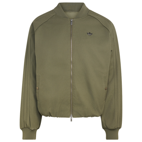 MENS - adidas Originals Superstar Canvas Jacket - Olive Strata
