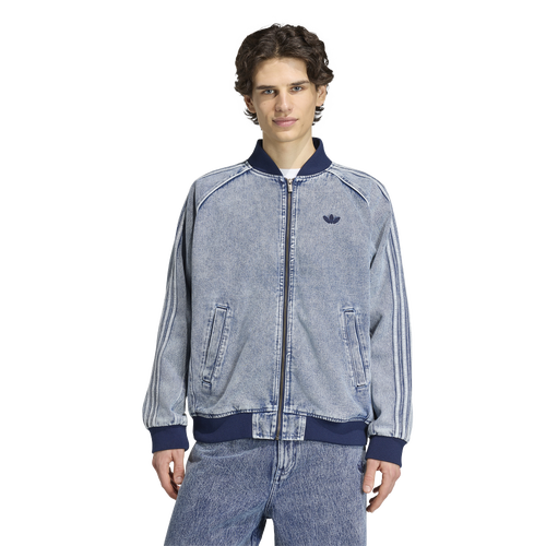  - adidas Originals Superstar Track Top - Light Denim