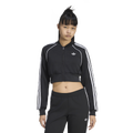 adidas Originals Superstar Cropped Track Top - Adidas Black/White