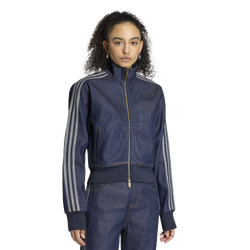 Women's - adidas FB Track Top Denim - Indigo Denim