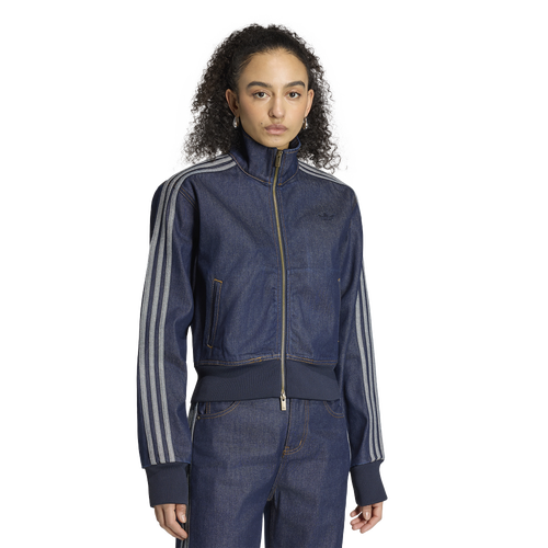WOMENS - adidas FB Track Top Denim - Indigo Denim
