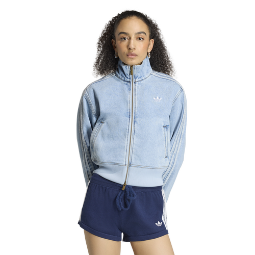 WOMENS - adidas FB Track Top Denim - Light Denim