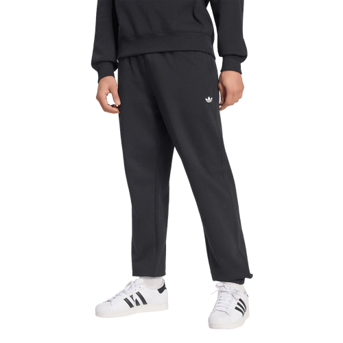  - adidas Originals Trefoil Essentials Fleece Pants - Black