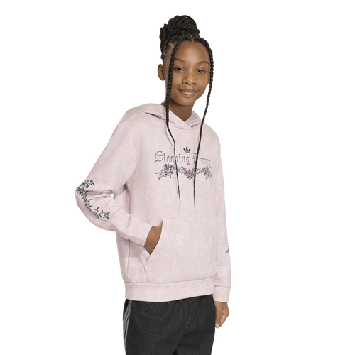 GIRLS - adidas Originals x Disney Villains Loose Washed Hoodie - Orchid Fusion