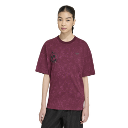 Girls' Grade School - adidas Originals x Disney Villains OS Washed T-Shirt - Maroon