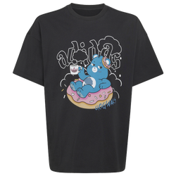 Girls' Grade School - adidas Originals x Care Bears 3-Stripes Slim T-Shirt - Black