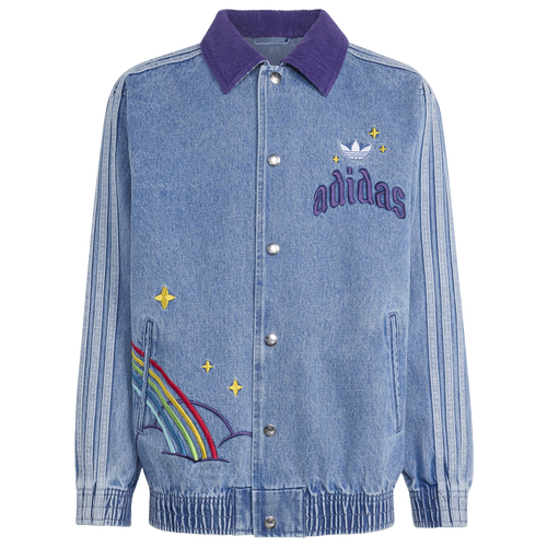 GIRLS - adidas Originals x Care Bears Loose College Jacket - Light Denim