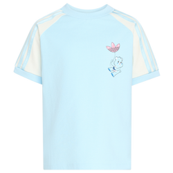 Girls' Preschool - adidas Originals x Care Bears T-Shirt - Bliss Blue/Off White