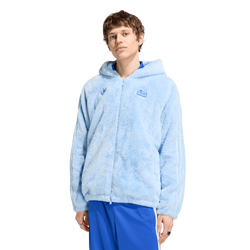 Men's - adidas Originals x Care Bears Fur Jacket - Clear Sky