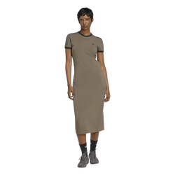 Women's - adidas 3S Dress - Branch/Utility Black