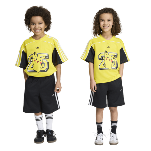 BOYS - adidas Originals x Pokemon Loose Cali T-Shirt - Yellow/Black