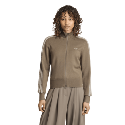  - adidas Originals Firebird Knit Track Top - Branch/Silver Pebble