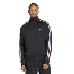 Men's - adidas Firebird Track Top - Black/Multicolor