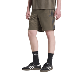Men's - adidas Firebird Shorts - Black/Olive Branch