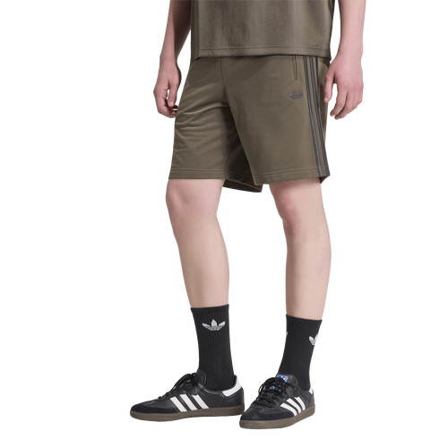 adidas Firebird Shorts - Adidas Black/Olive Branch