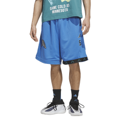 Men's - adidas Anthony Edwards Foundation Shorts - Blue