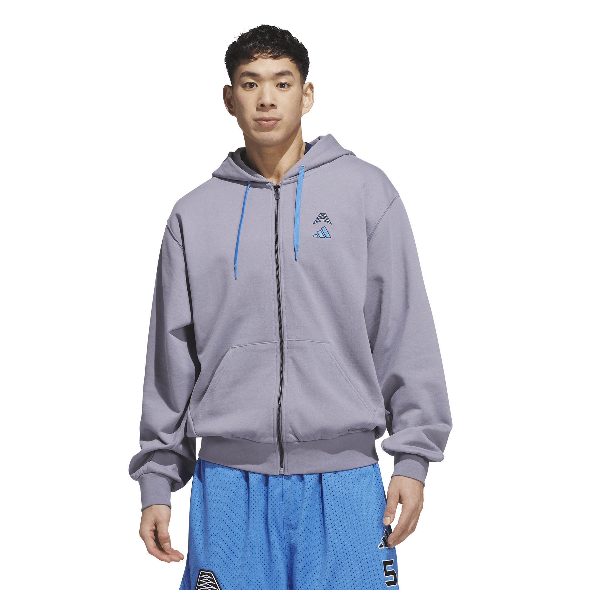 adidas Anthony Edwards Foundation Full-Zip Hoodie - Men's