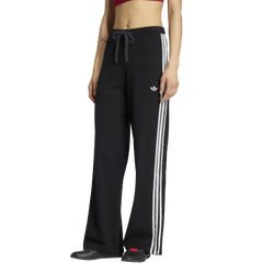 Women's - adidas Originals Firebird Knit Track Pants - Black/White