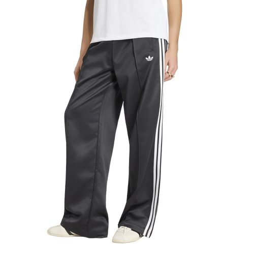 adidas Originals Superstar Satin Loose Track Pants - Adidas Black/White