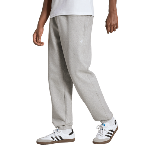 adidas Originals Trefoil Essentials Fleece Pants - Adidas Medium Grey Heather