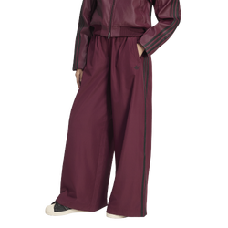 Women's - adidas Firebird Track Pants - Black/Maroon
