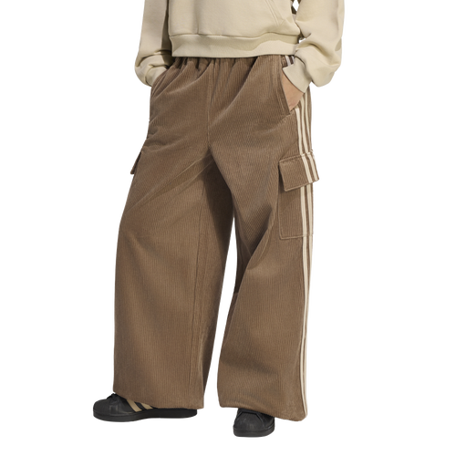 adidas Originals Corduroy 3-Stripes Cargo Pants - Adidas Khaki