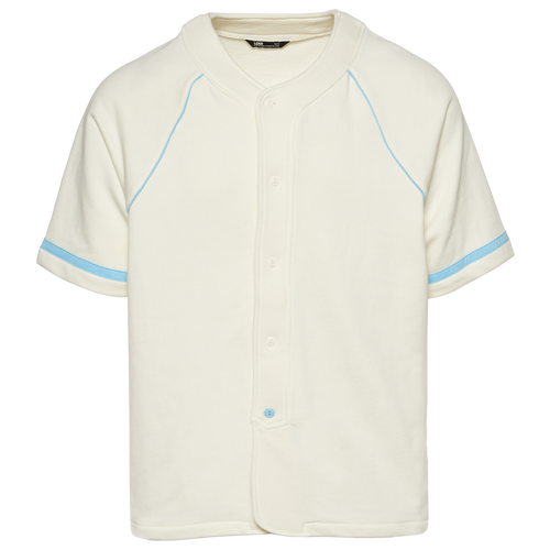 

LCKR Mens LCKR Baseball Jersey - Mens Unbleached/Unbleached Size XL