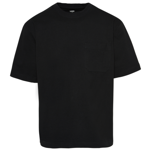 Lckr Mens  Pocket T-shirt In Black/black