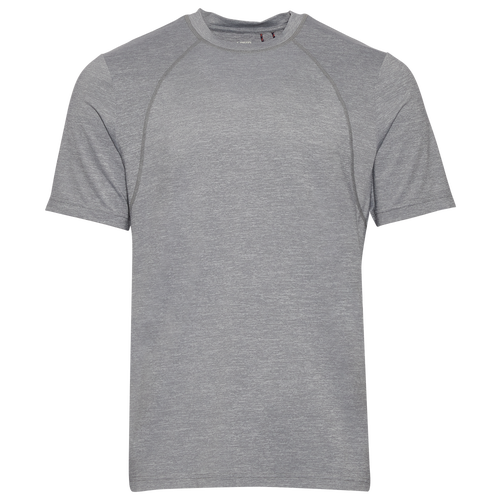 Lckr Mens  Quick Dry T-shirt In Grey/grey