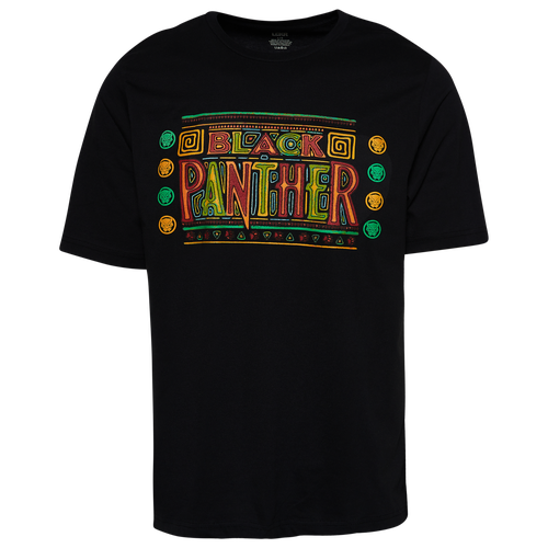 

Black Panther Mens Black Panther Power T-Shirt - Mens Black/Black Size M