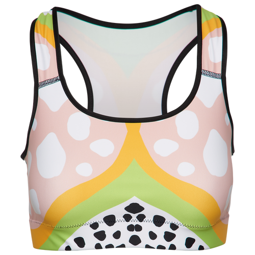 

Abeille Womens Abeille Brewster Bra - Womens White/Multi Color Size L