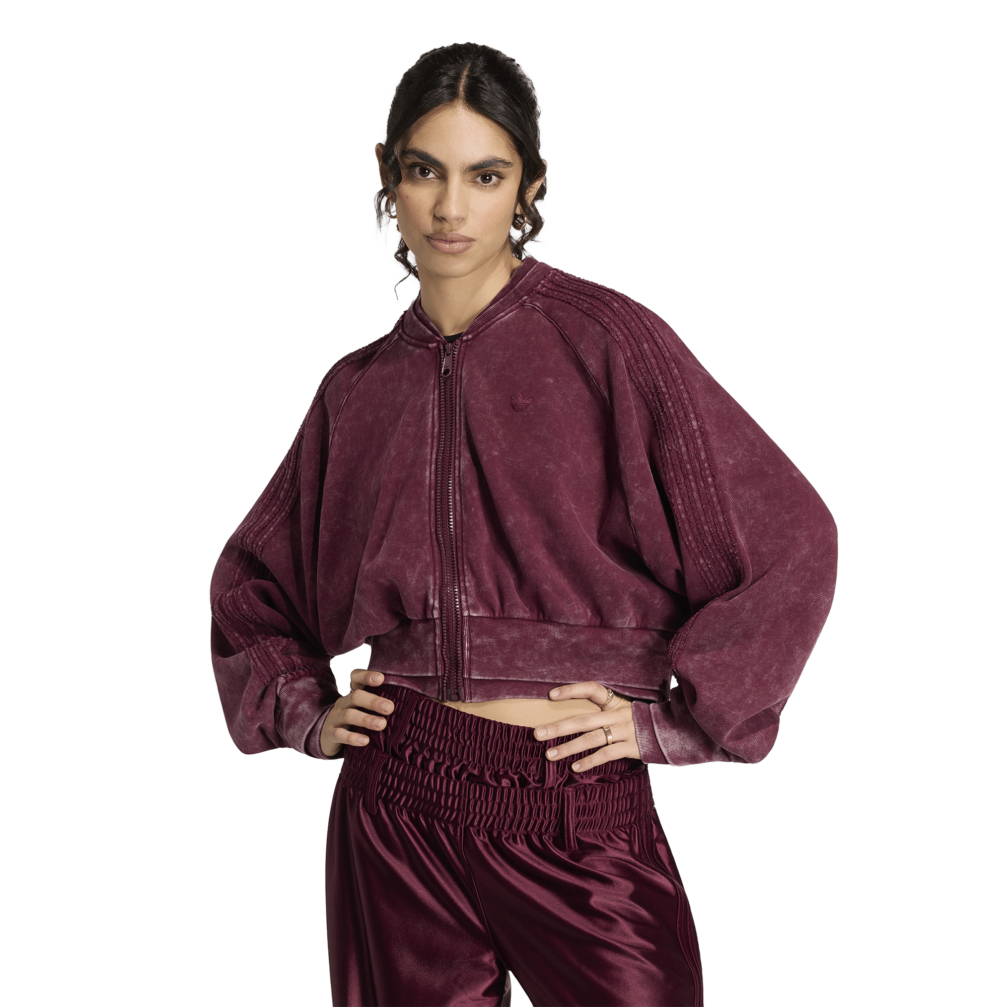 adidas Originals SST Double Layered Cropped Track Top - Women's