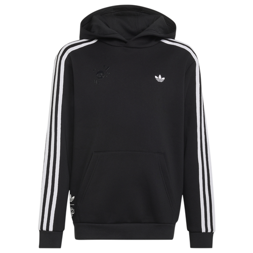 adidas Originals Graphic Loose Hoodie - Adidas Black/White