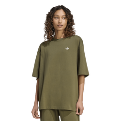 Women's - adidas Originals Essentials Boyfriend T-Shirt - Olive Strata