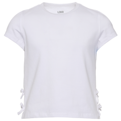 Girls' Grade School - LCKR Bow T-Shirt - White