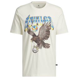 Men's - adidas Club AM Aguilas T-Shirt - White/White