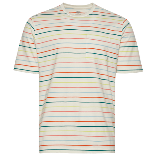 

LCKR Mens LCKR Mosswood Basic T-Shirt - Mens Roadmap Stripe Size XXL