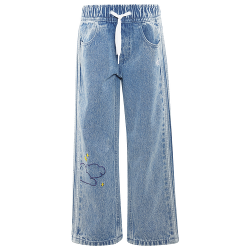 GIRLS - adidas Originals x Care Bears Loose Denim Jeans - Light Denim