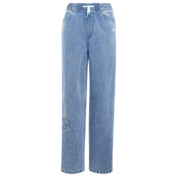 Girls' Grade School - adidas Originals x Care Bears Loose Denim Jeans - Light Denim