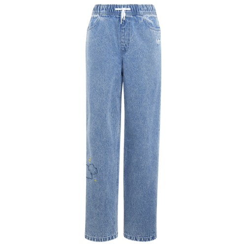 GIRLS - adidas Originals x Care Bears Loose Denim Jeans - Light Denim