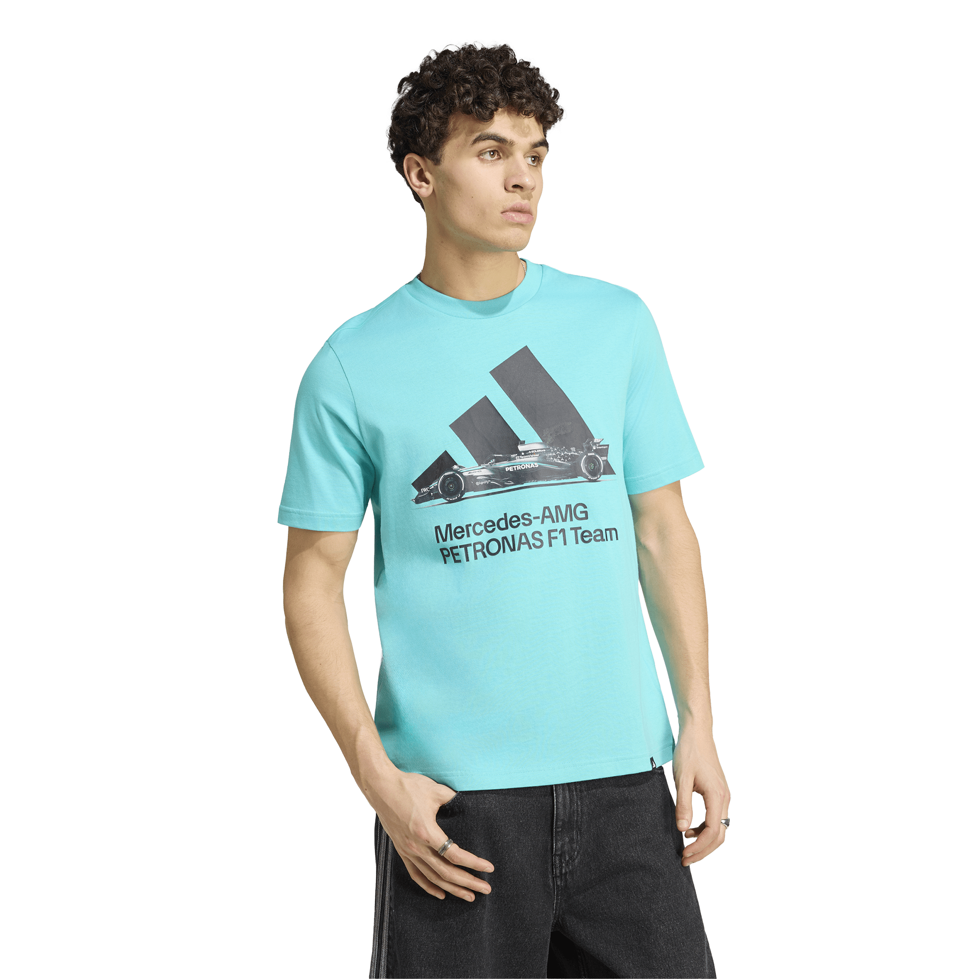 adidas Mercedes AMG Petronas Formula 1 Team Graphic Tee - Men's