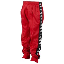Boys' Grade School - Kappa Rastoria Pants - Red/Black/White