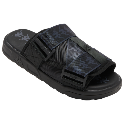 

Kappa Boys Kappa Mitel Slides - Boys' Grade School Shoes Black/Black Size 05.0