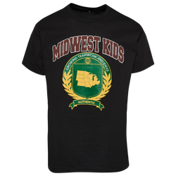 Men's - Midwest Kids Crest T-Shirt - Black/Black
