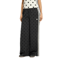 adidas Satin Polka Dots Wide Leg Pants - Adidas Black/White